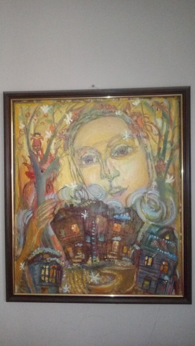 Картина "Домашний ангел", Пологрудова Н.В.