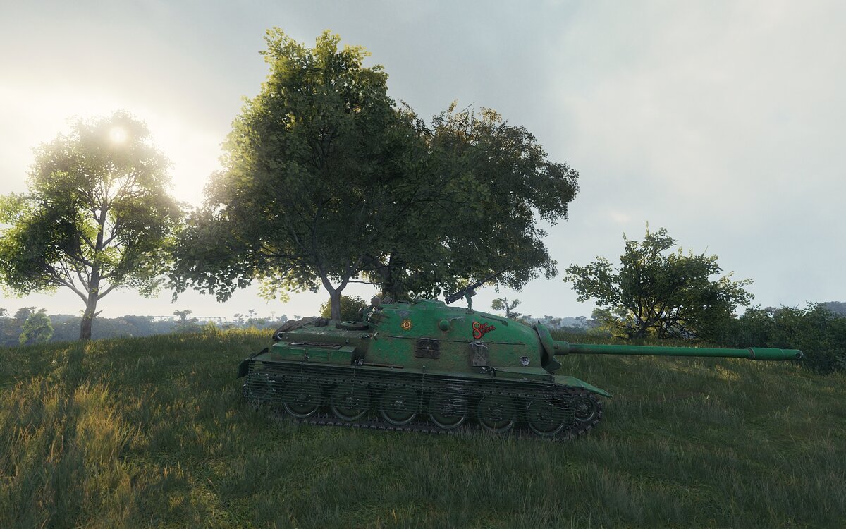 Эта премиумная ПТ VIII уровня получена абсолютно бесплатно за участие в марафоне.