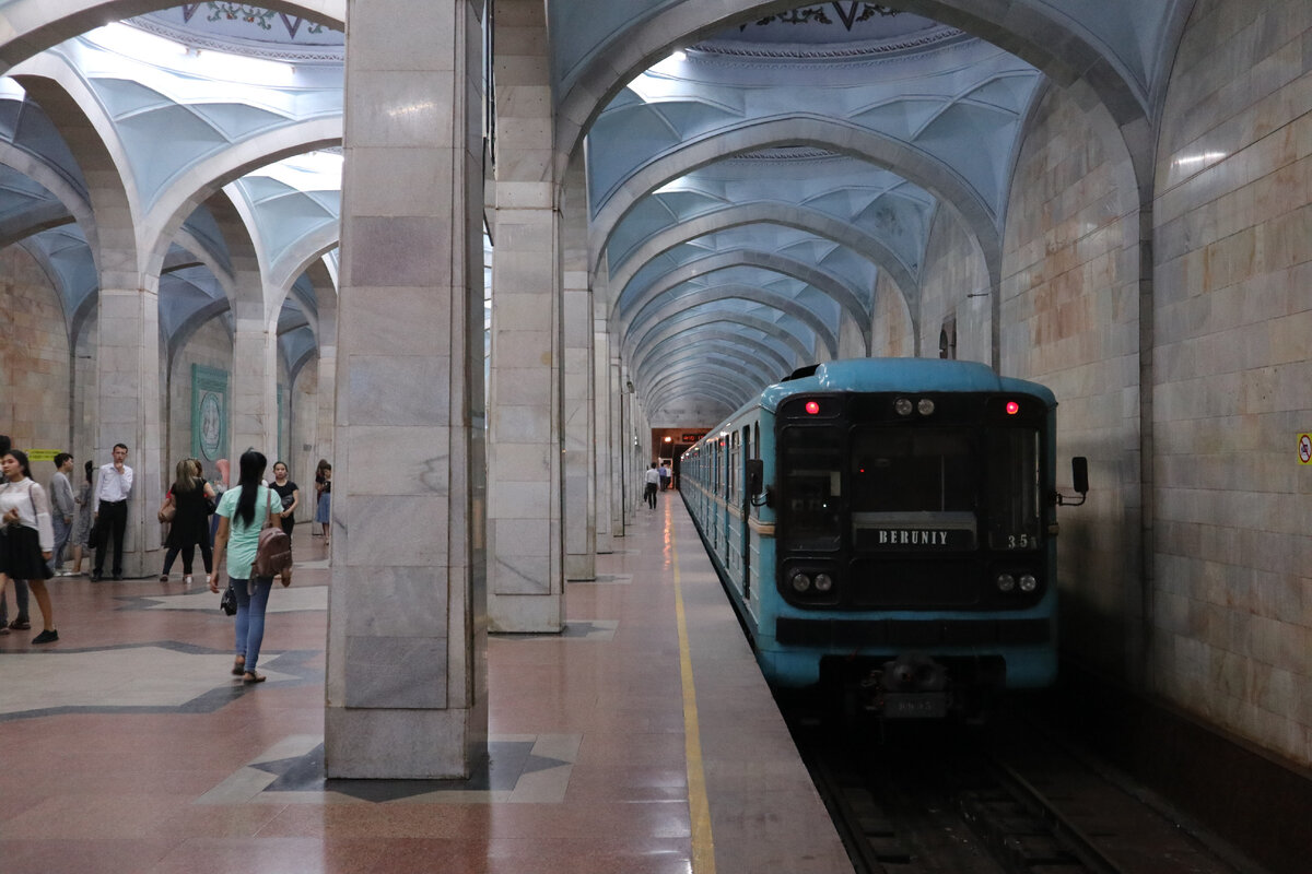 Ташкентский метрополитен теперь можно фотографировать