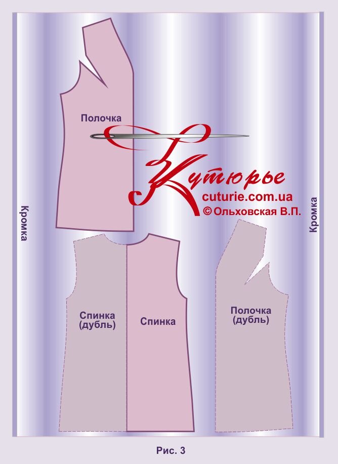 [Шитье] Выкройки меховых жилетов [Вера Ольховская]