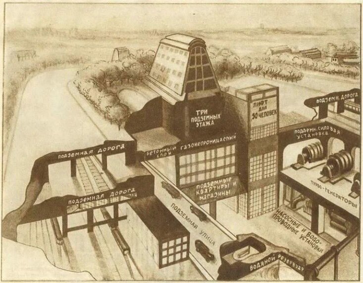 проект подземного города