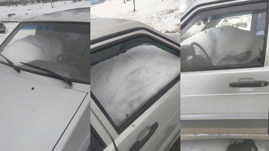Забыл закрыть машину. Забыл закрыть окно в машине. Забыл закрыть окно в машине зимой. Забыл закрыть окно зимой. Забыл закрыть окно в машине в снегопад.