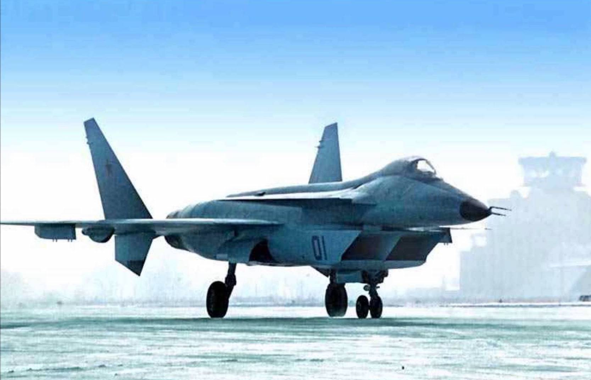 Soviet MiG 1.44 Next Generation Fighter Prototype