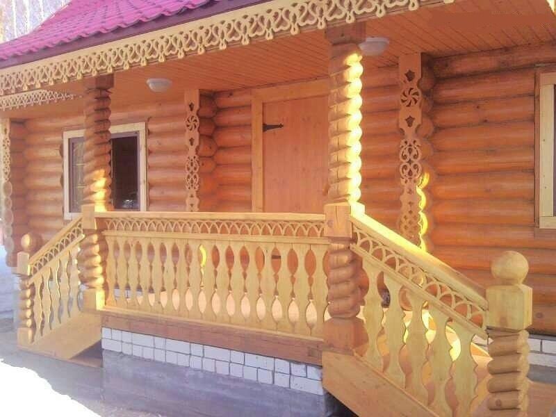 Балясины на веранде