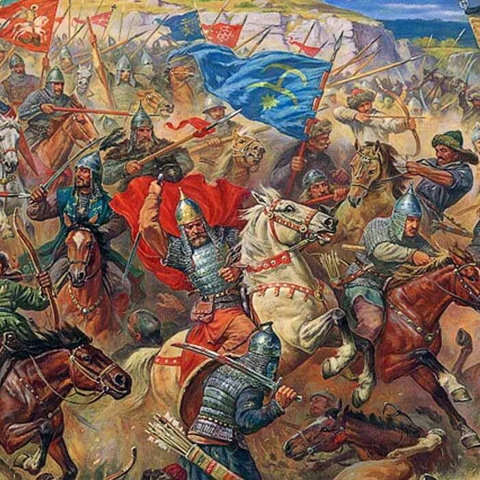 Битва русской рати и татарского войска