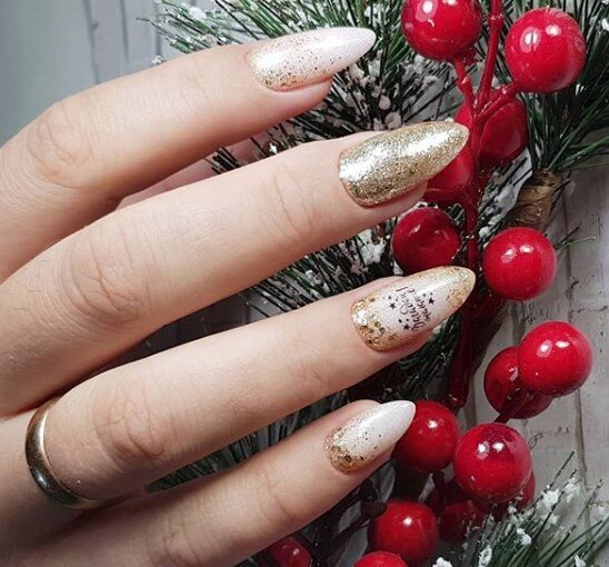 Новогодний маникюр 2020 Instagram