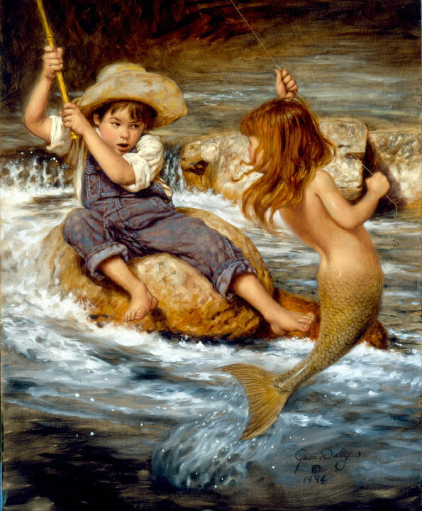 Ловились, ловись  Русалочка.