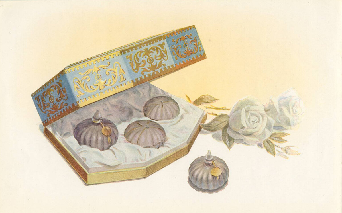 "Голубой ларец" из каталога 1950-х годов