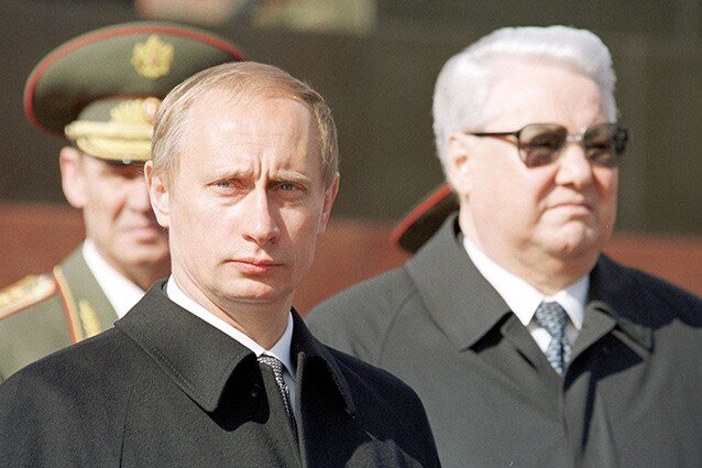 предположительно человек, похожий на ВэВэПутина