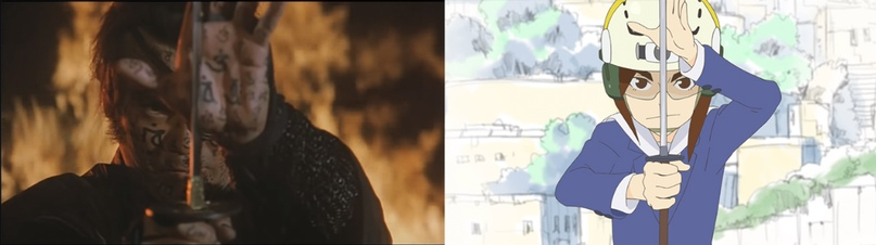                  Игараши не пропустил своего шанса, что бы сделать пару отсылок.              