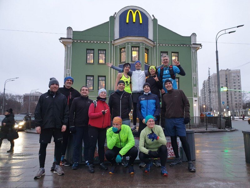 Финиш забега у Добрынинской