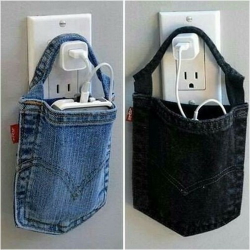 Милый и удобный карман для зарядки