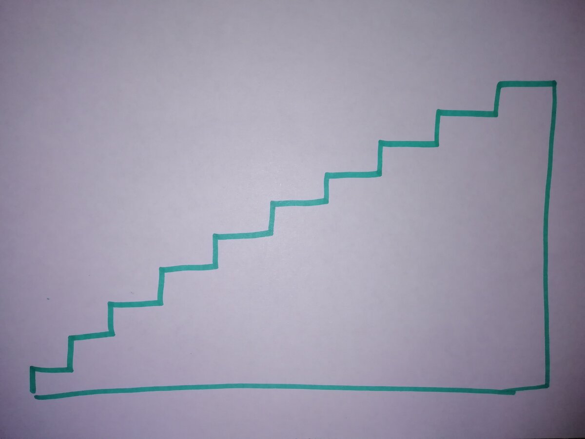 Ступенек должно быть 10