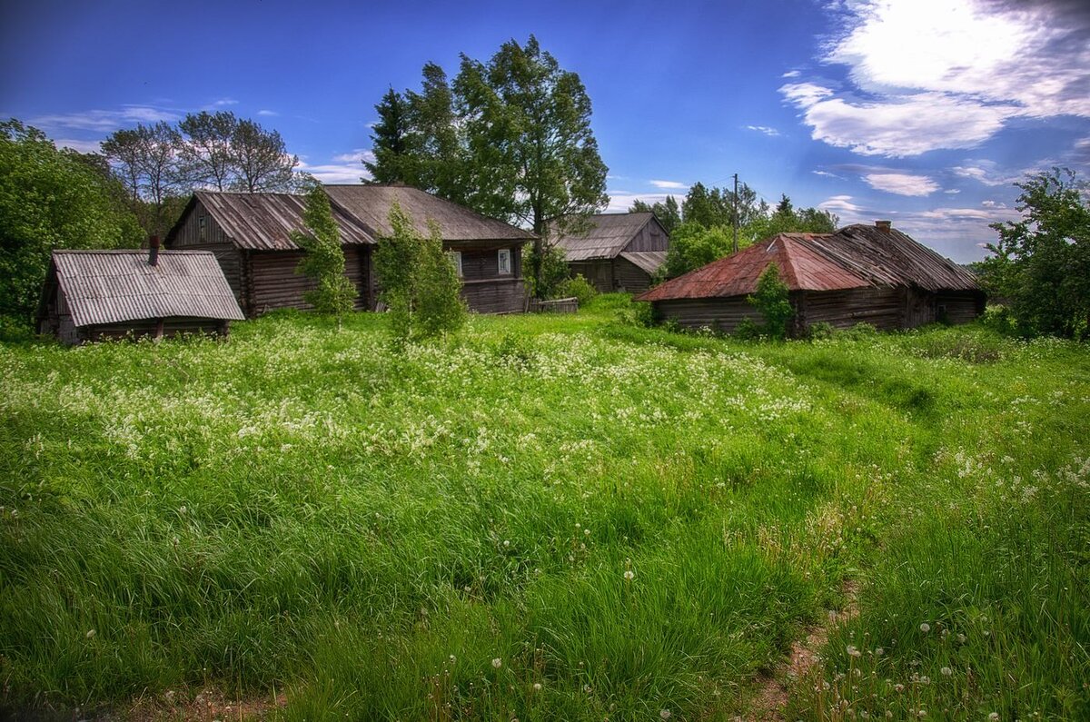 Поселок русская деревня