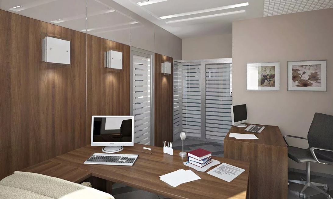 А вот и ее офис