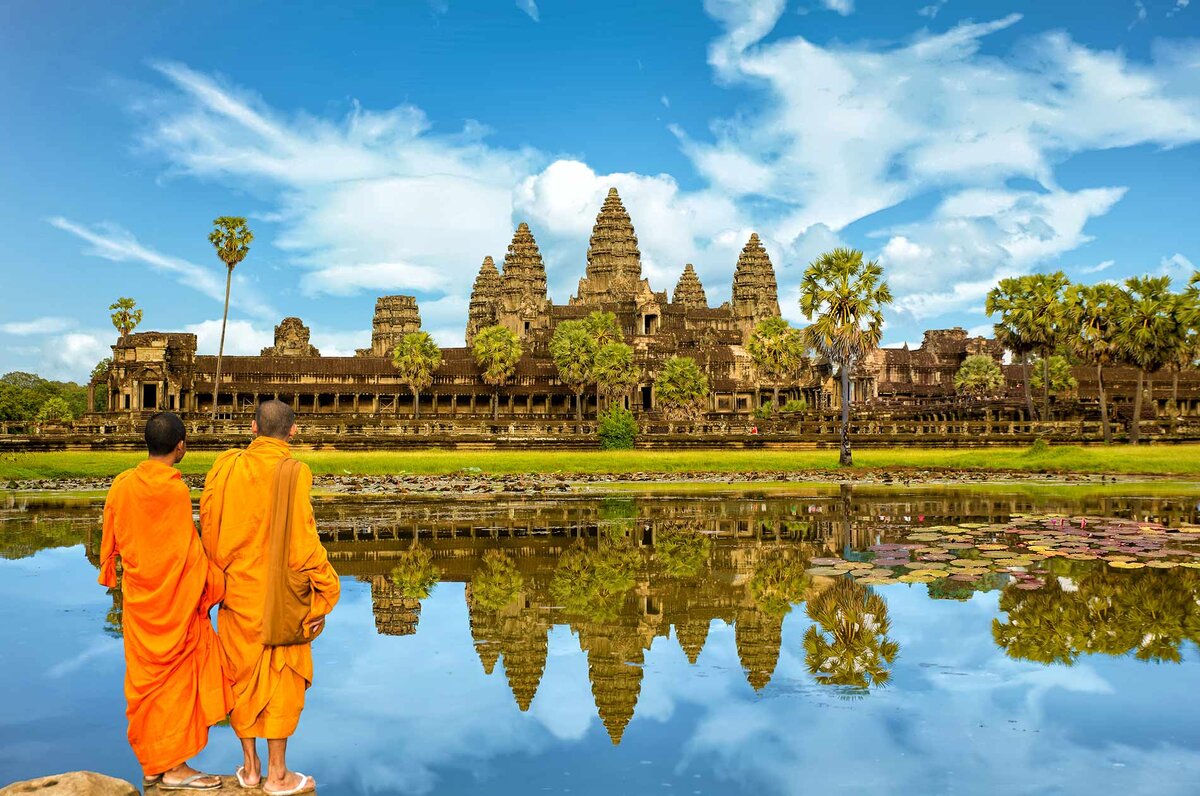 храм в камбодже ангкор ват фото
