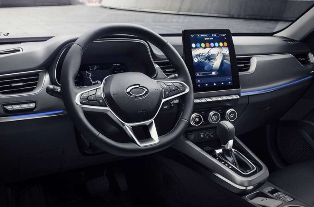 Samsung XM. Виртуальная панель приборов и огромный экран. Панель ИНАЯ.