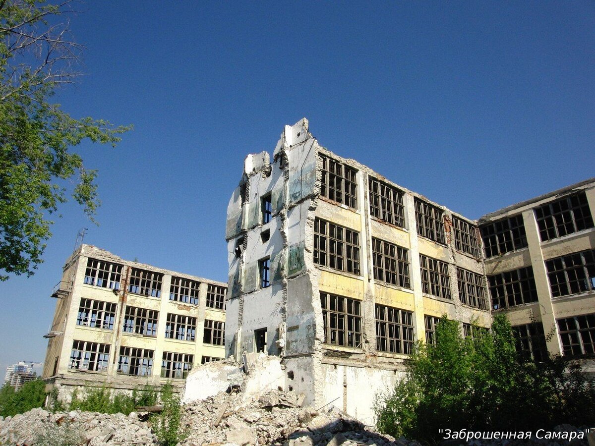 Карта заброшек самара