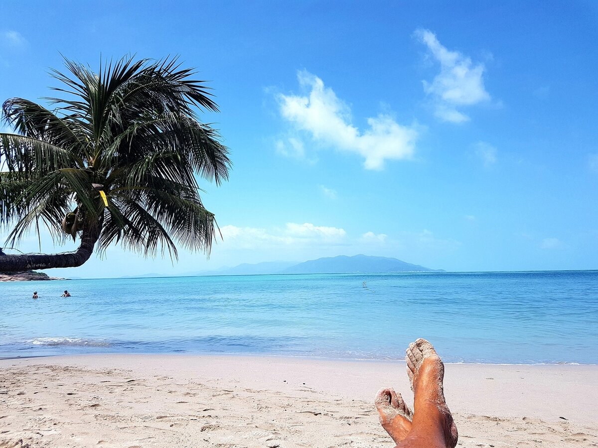 Пляжи самуи. Пляж Тонгсон. Тайланд Самуи. Thongson Bay Beach nudist.