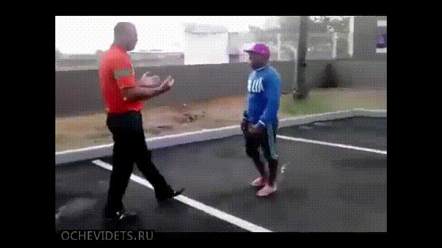 Классический пример схватки Давида и Голиафа.