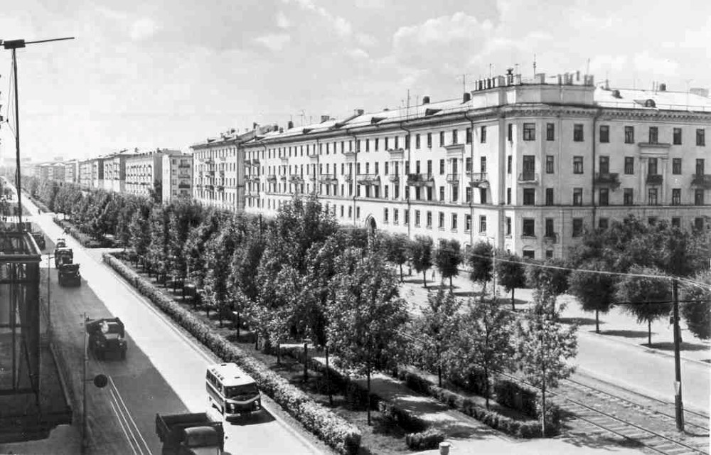 Фото советской самары. Улица Победы город Куйбышев. Куйбышев Самара. Куйбышев Безымянка 1941. Старая Самара Безымянка.