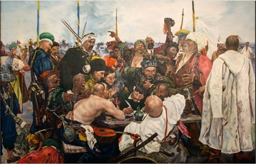 Картина запорожская сечь