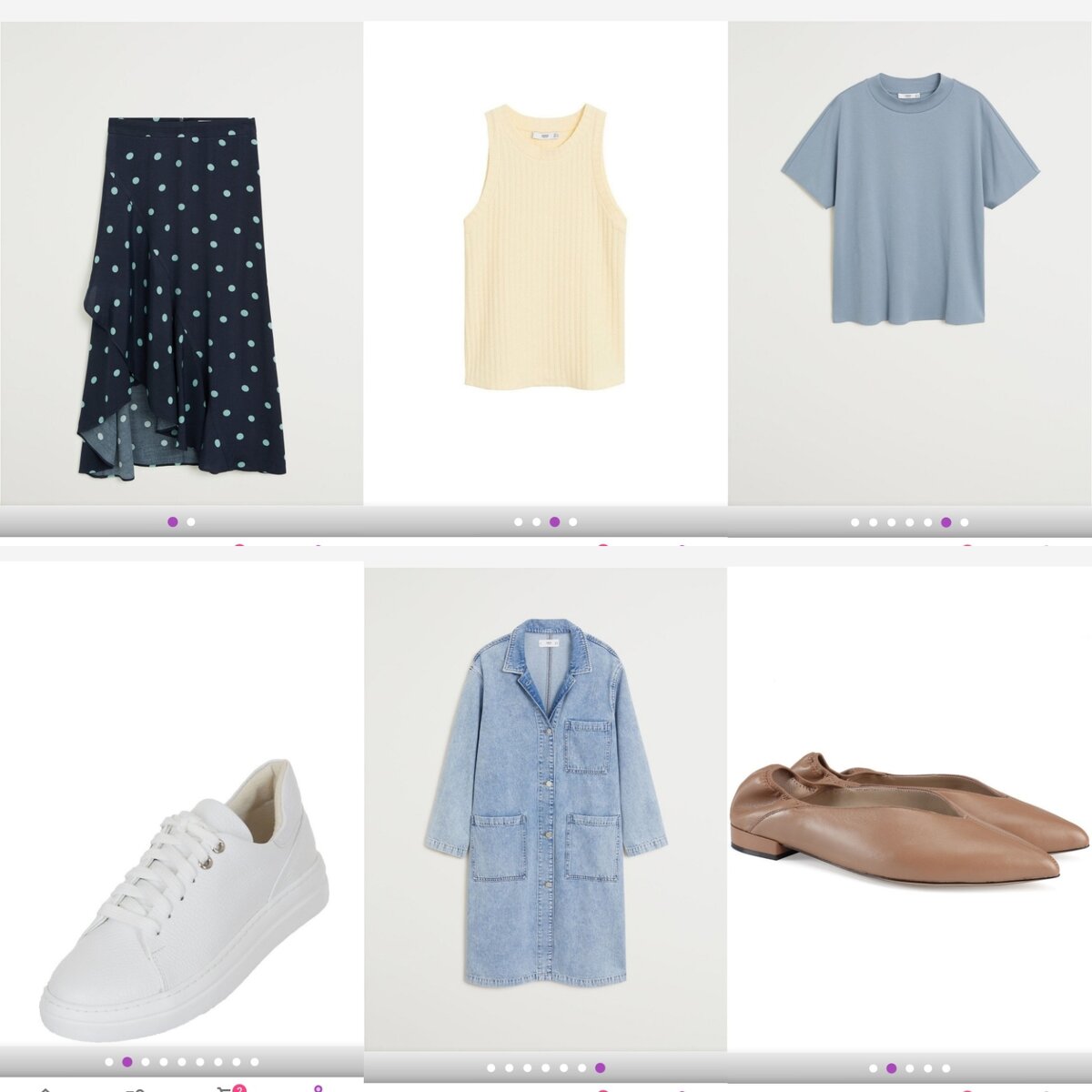 Скрины сайта магазина Wildberries 