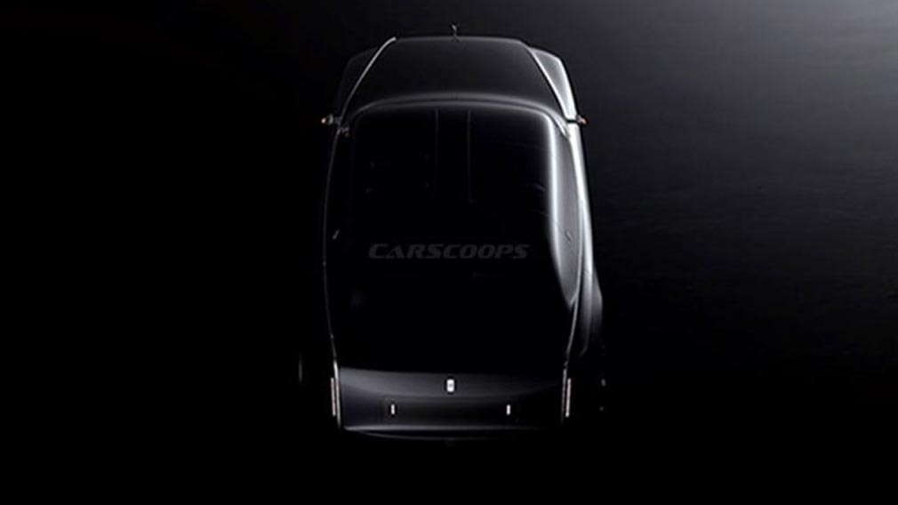 тизер новой модели Rolls-Royce, фото: Carscoops