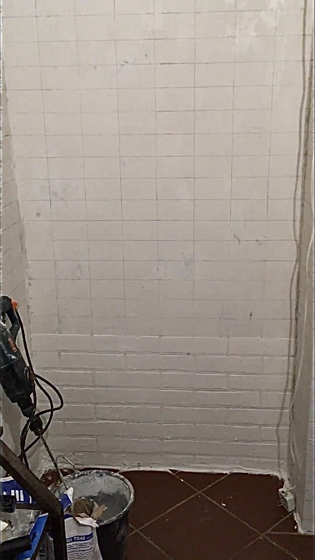 Первые кирпичи, моя первая проба