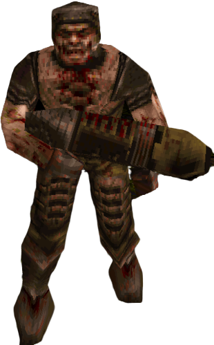 Wiki enemy. Quake 1 Ranger.