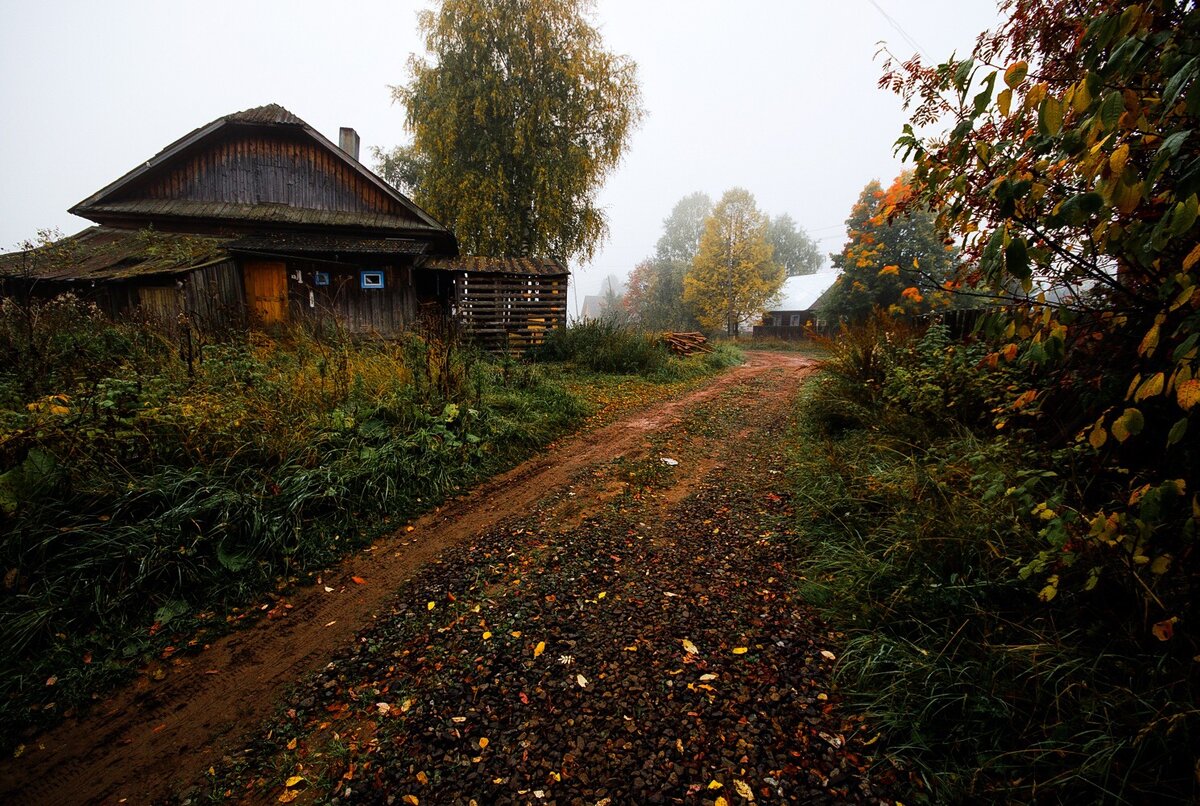 По дороге к школе .