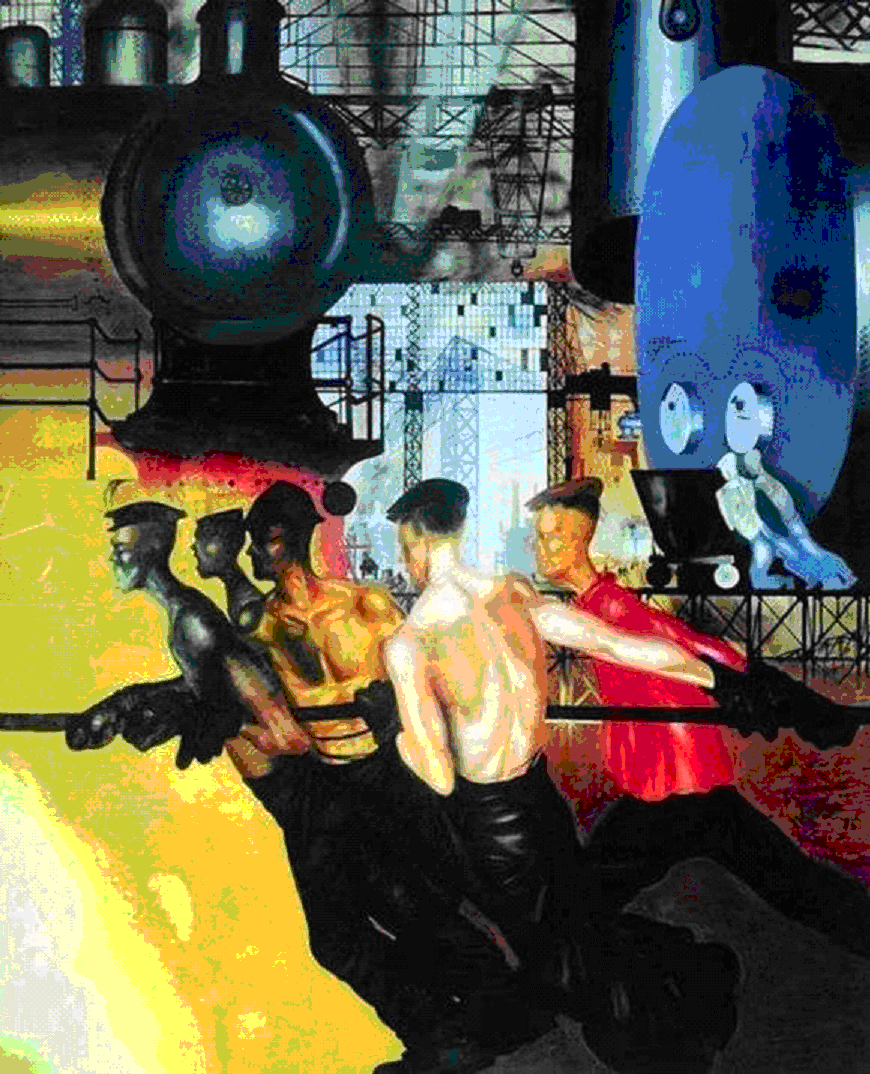 Пименов. Даёшь тяжёлую индустрию. 1927.