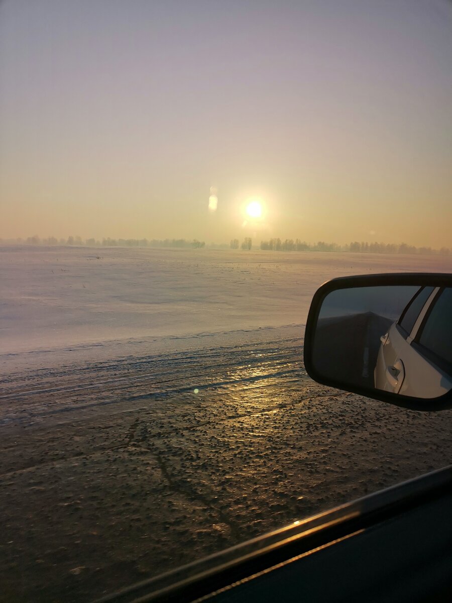 Сибирь, Красноярский край, в одной из глубинок, необычное явление, дождь среди зимы, затем заморозки😍