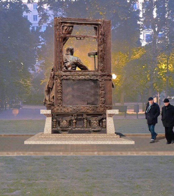 Такой памятник Маршалу А.М. Василевскому планируют установить в Москве