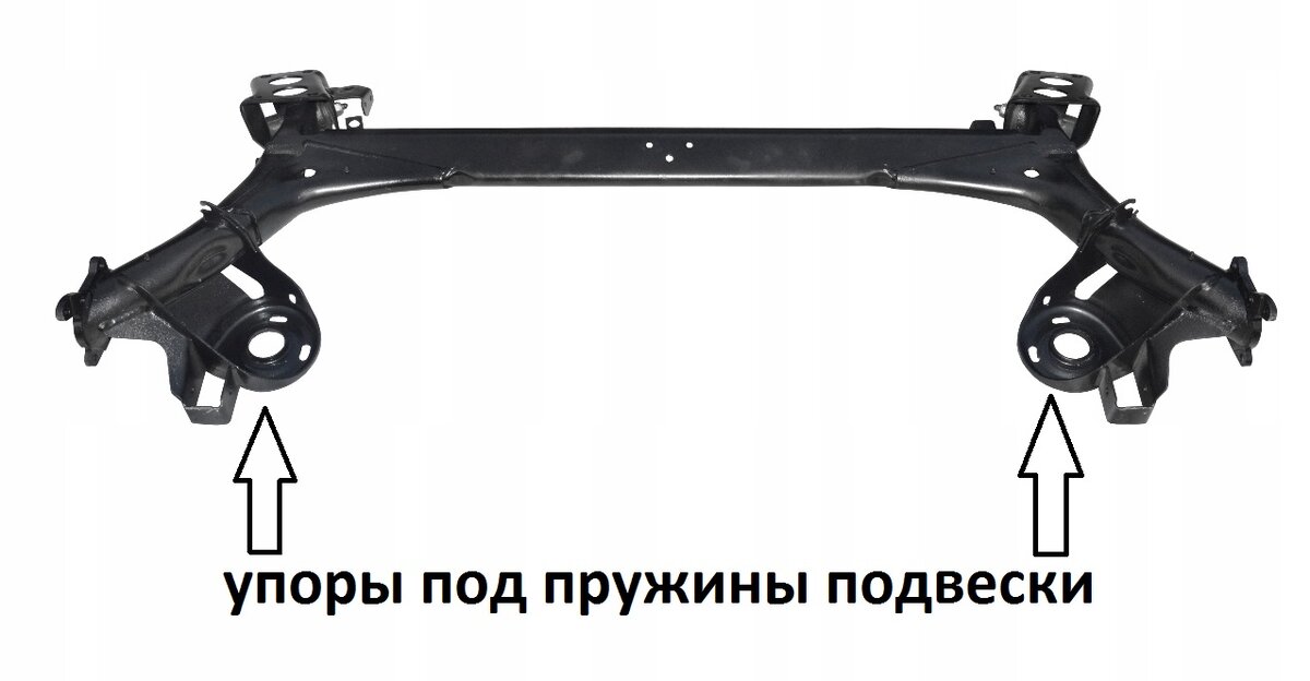 Простая балка задней подвески