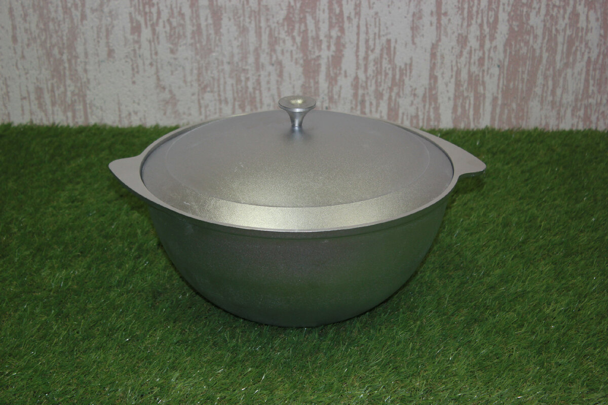 Как правильно подготовить чугунный казан перед первым использованием ...