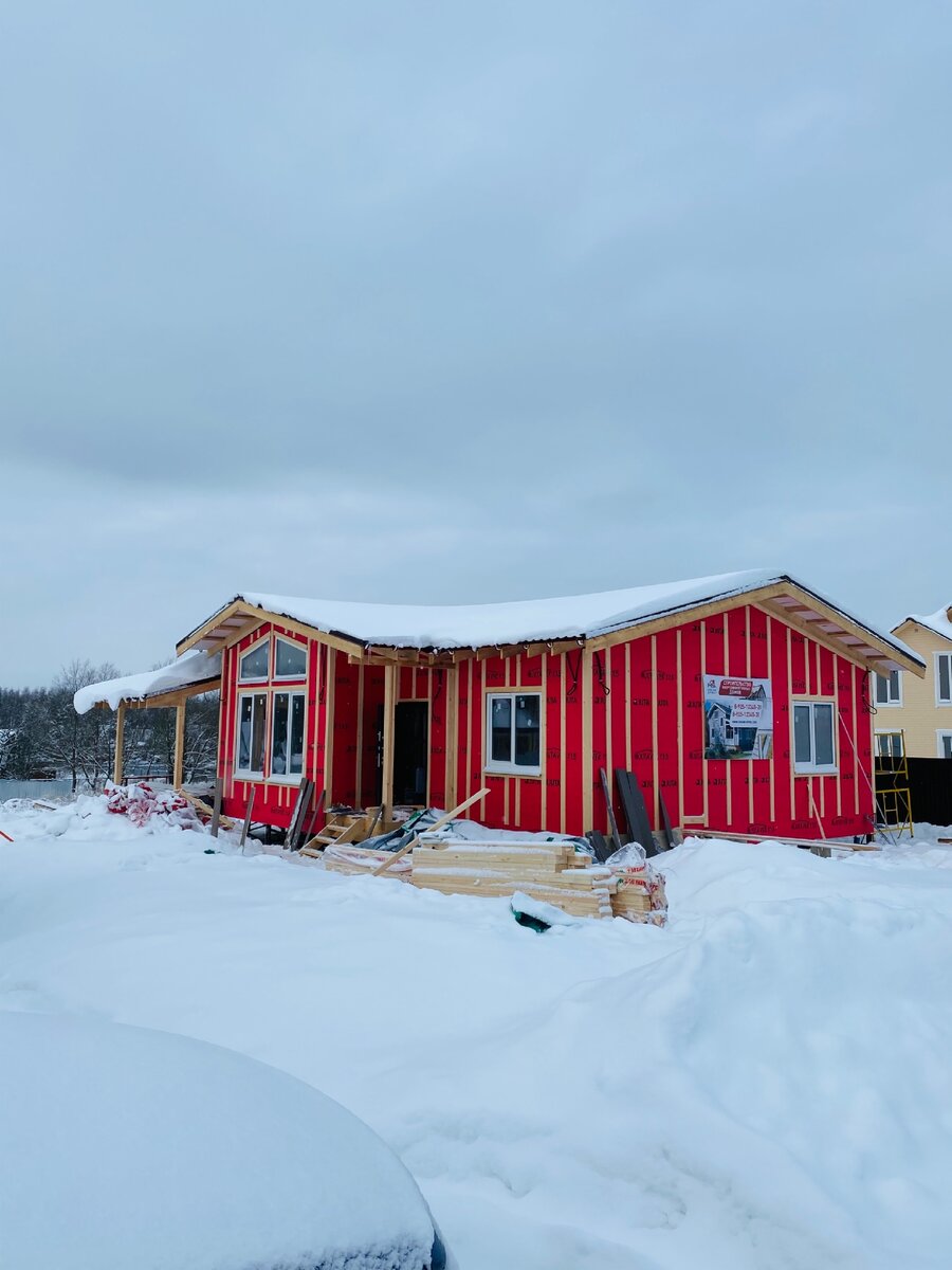 📹 ОДНОЭТАЖНЫЙ КАРКАСНЫЙ✨ФАСАД САЙДИНГОМ «CEDRAL»✨ | ⚠️ www.house-stroy.com  | Дзен