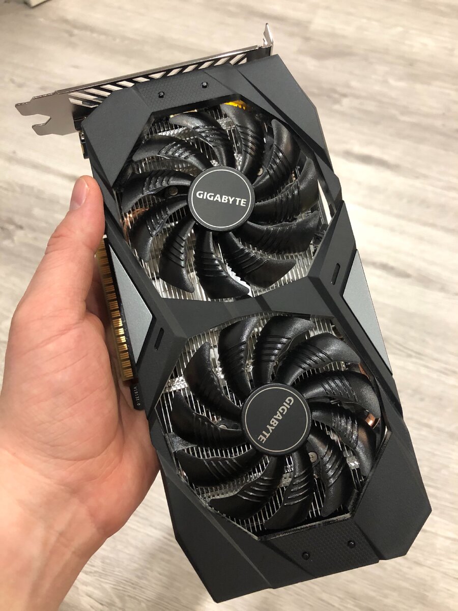 Моя GTX 1650 Super