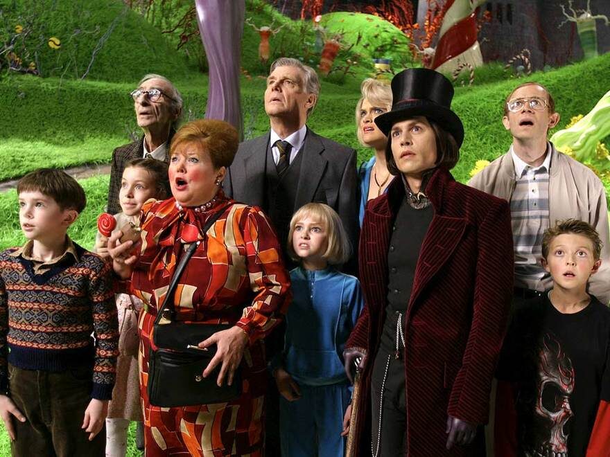 2. Чарли и шоколадная фабрика.