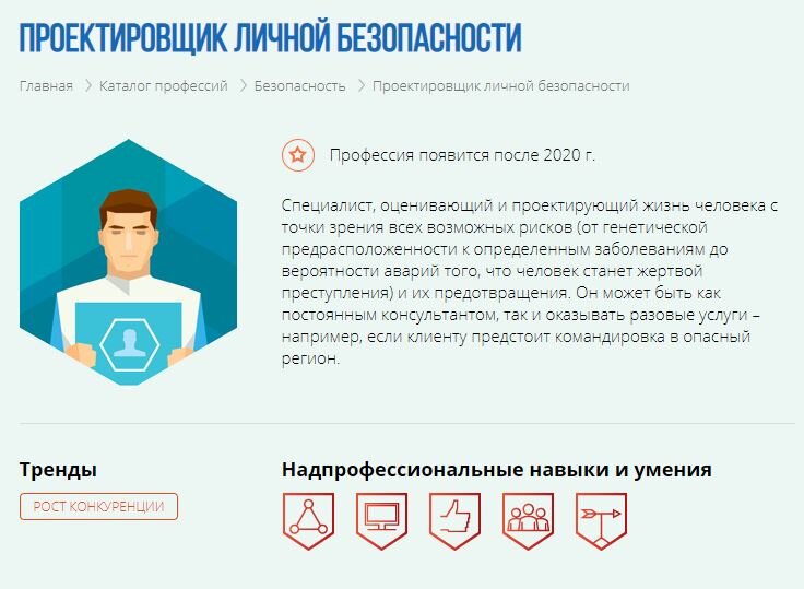 Профессии будущего проект