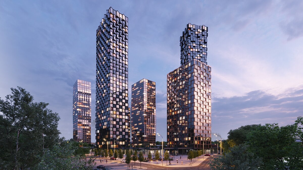 Небоскрёбы High Life в Даниловском районе