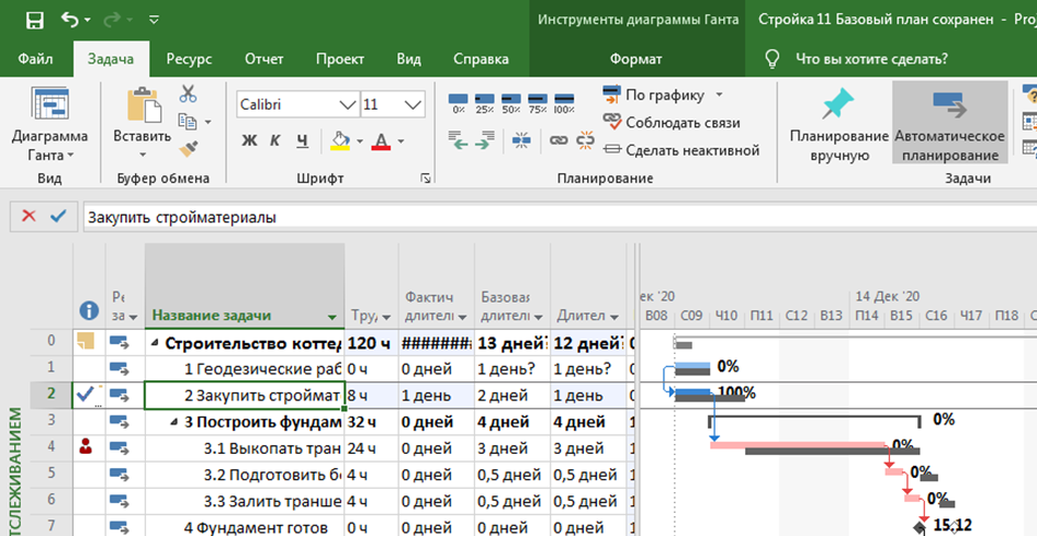 Базовый план проекта в ms project MS Project Урок 11 Базовый план Ч.1. Создание Базового плана Типы полей параметр