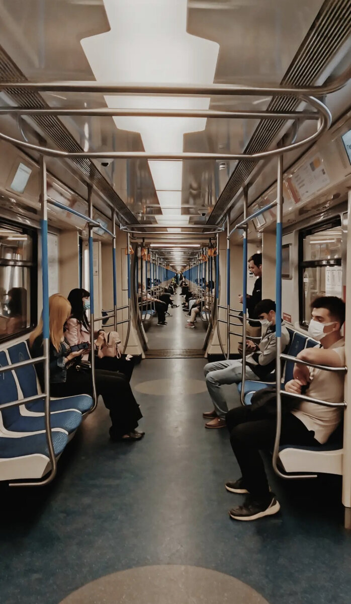 Современные поезда столичного метрополитена