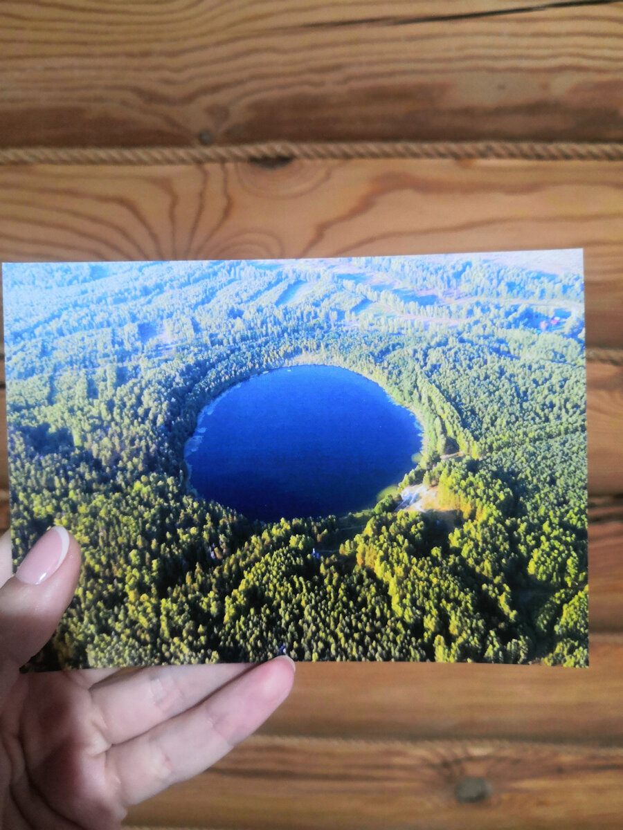 Озеро Светлояр с высоты птичьего полета