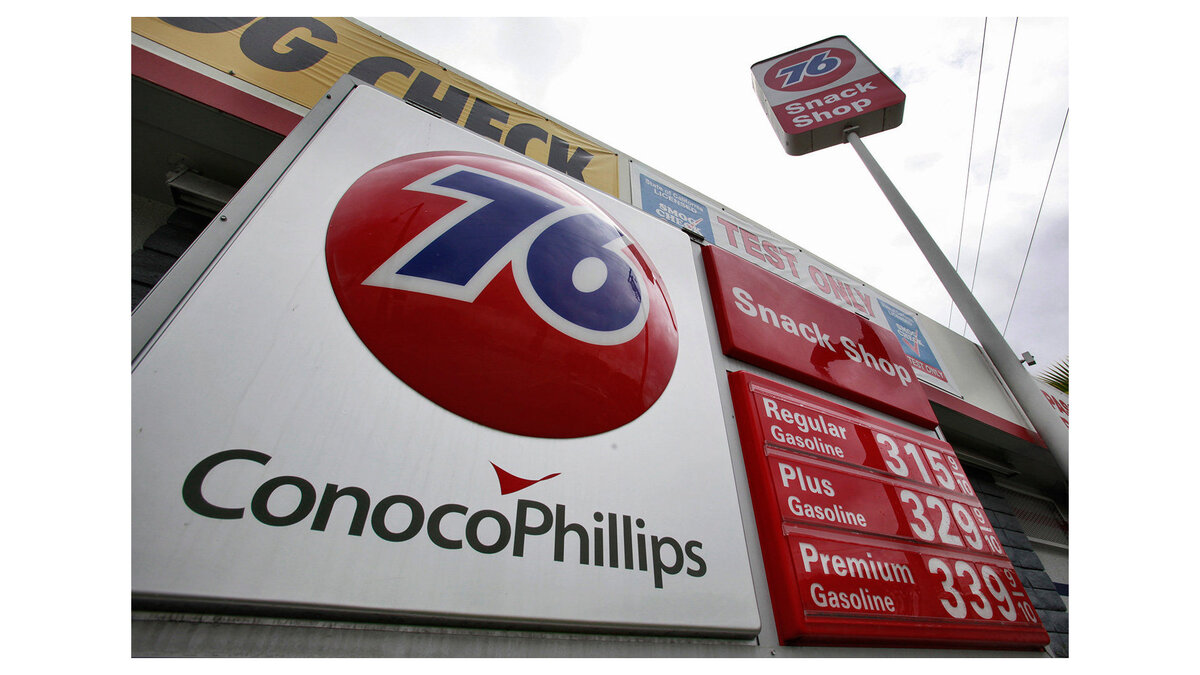    ConocoPhillips gas station© AP / Paul Sakuma