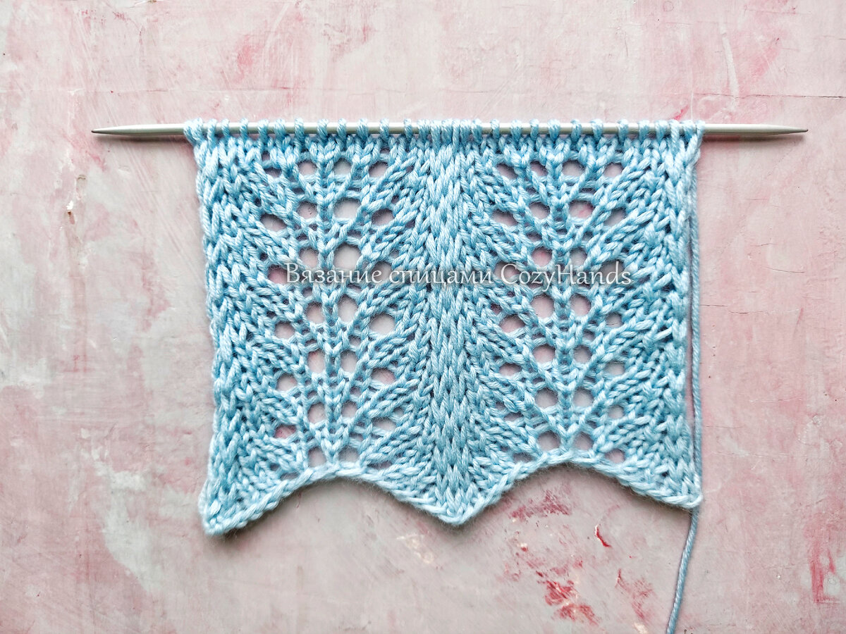 Красивый узор на основе узора Хвост павлина