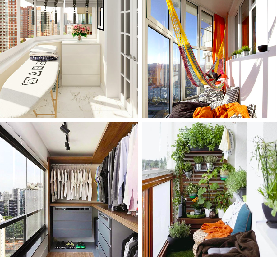 Дизайн интерьера лоджий, балконов, террас