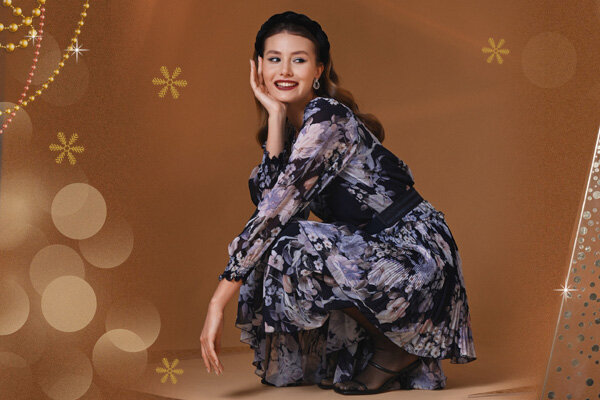 Образ Caterina Leman из новогодней коллекции 2023