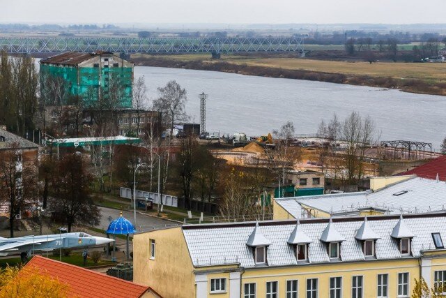 Фото из архива Калининград.Ru📷Вид на Литву со стороны Советска
