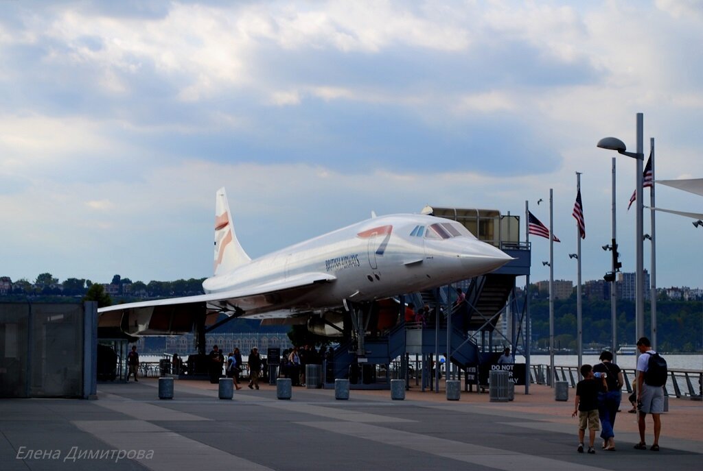 Cocorde G-BOAD. New York. The Intrepid sea, air & space museum